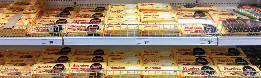 30% prisökning på Marabou choklad