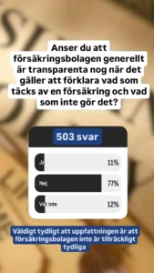 Undersökning från sociala medier