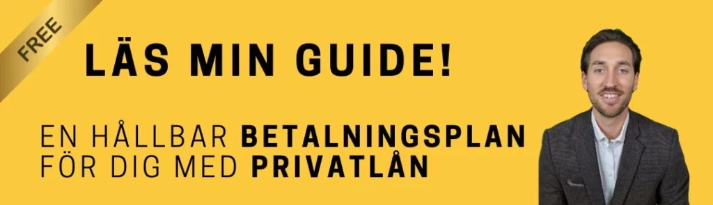 Betalningsplan Privatlån