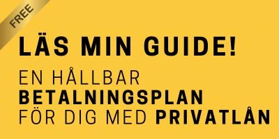 Betalningsplan privatlån