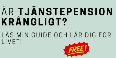 Guide om Tjänstepension